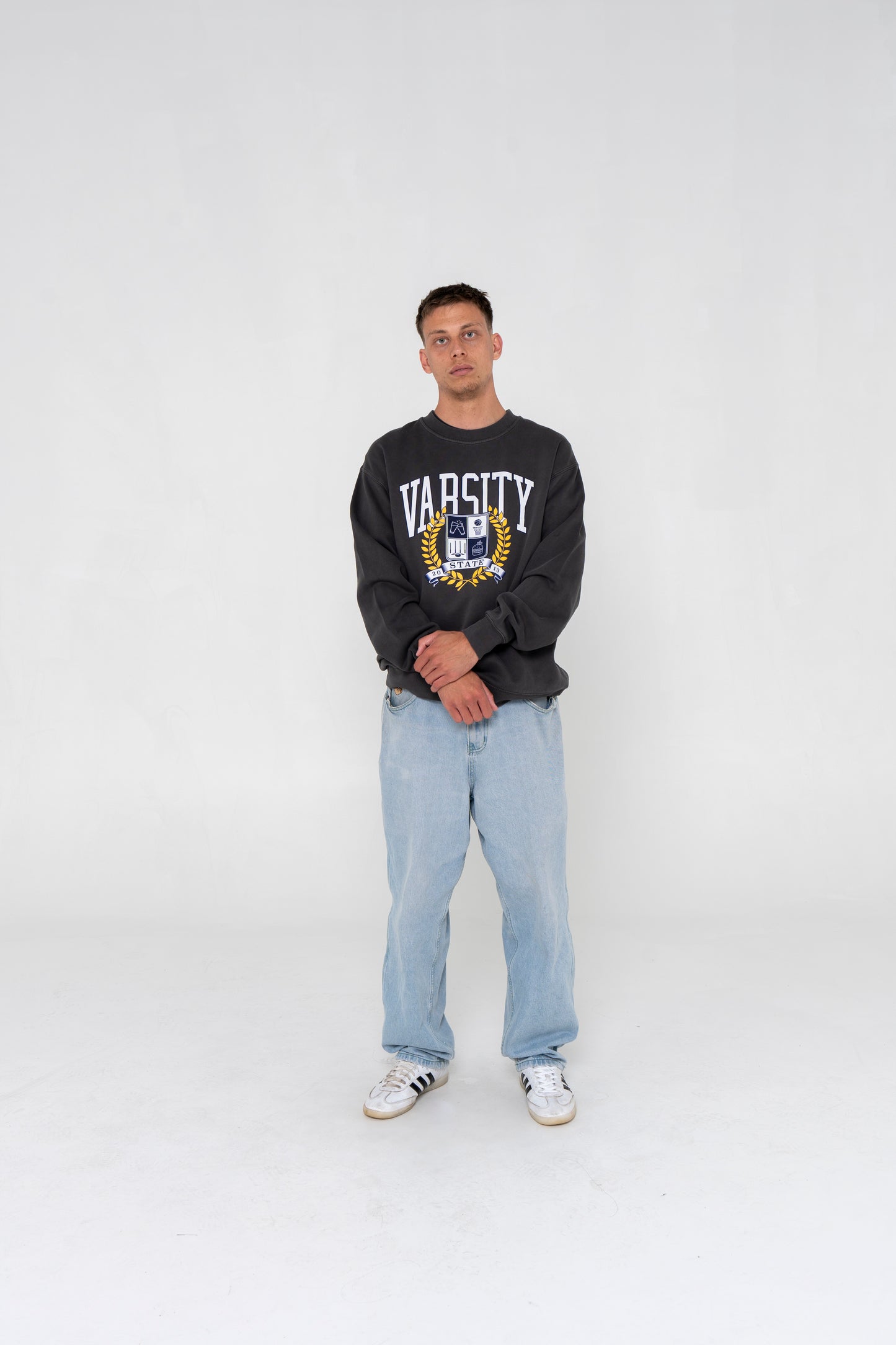 Varsity Crest Crewneck